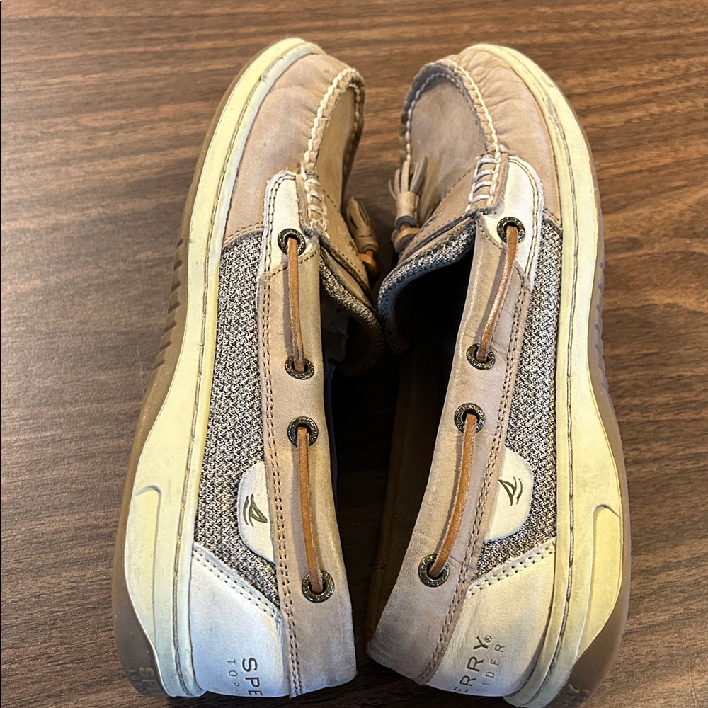 Sperry Light Tan Tassel Loafers - Picture 5 of 9